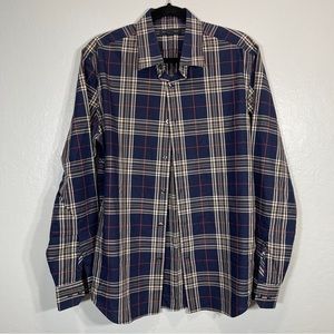 Men’s Banana Republic Slim Fit Plaid Shirt - Medium